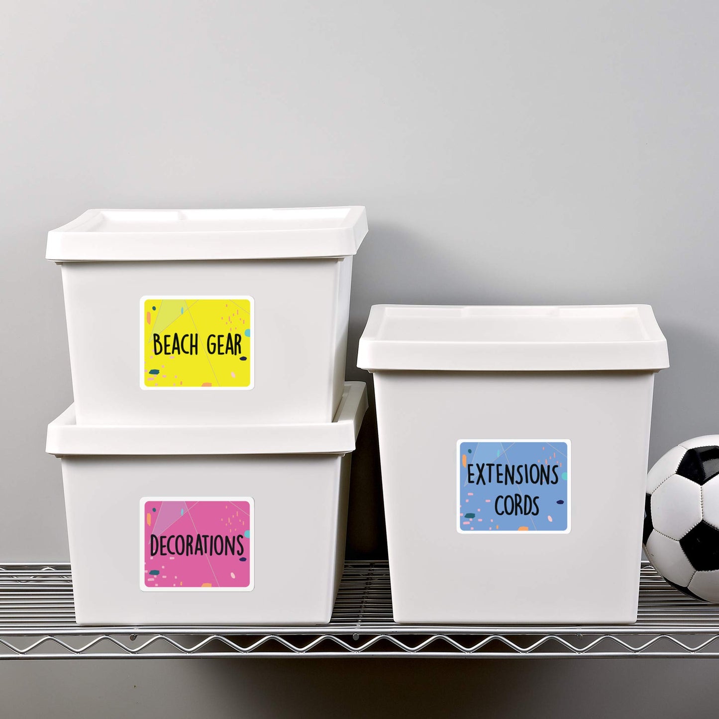 Avery Printable Shipping Labels with Sure Feed, 3-1/3" x 4", White, 150 Blank Mailing Labels (8164)