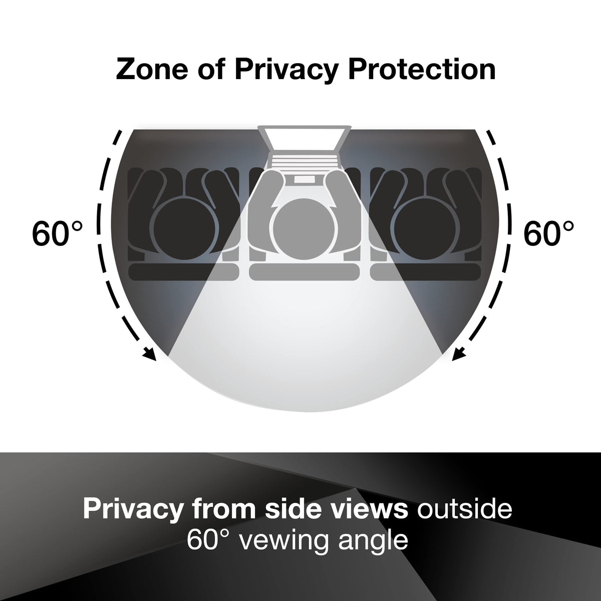3M Privacy filter for 14 Inch Widescreen Laptop, COMPLY Attachment for Flip-Share, Reversible Gloss/Matte, Reduces Blue Light, Screen Protection, 16:9 Aspect Ratio (PF140W9B)