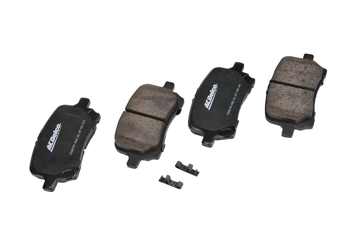 ACDelco Gold 17D1160CH Ceramic Front Disc Brake Pad Set