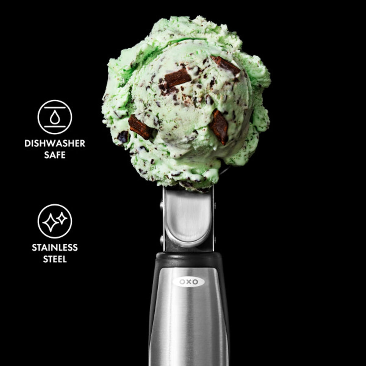 OXO Steel Lever Ice Cream Scoop