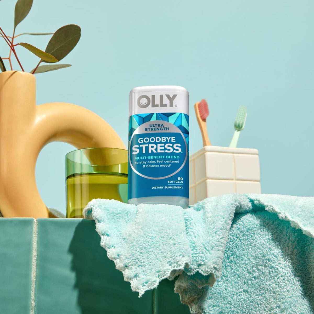 OLLY Ultra Goodbye Stress Softgels, 60ct