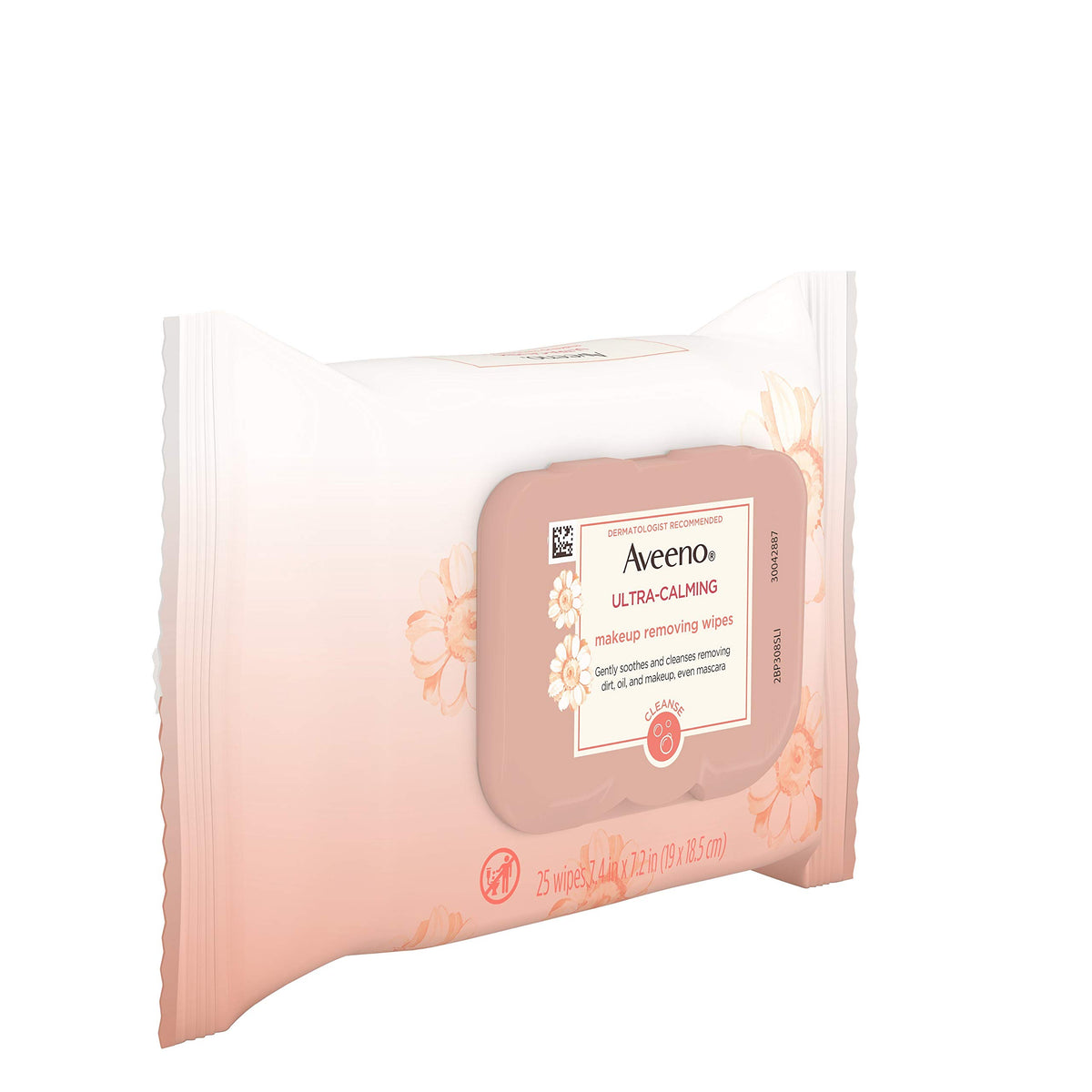 AVEENO Active Naturals Ultra-Calming Makeup Removing Wipes 25 ea
