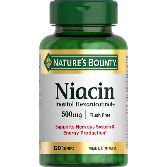 Nature's Bounty #1976 Flush Free Niacin 120 product image 1