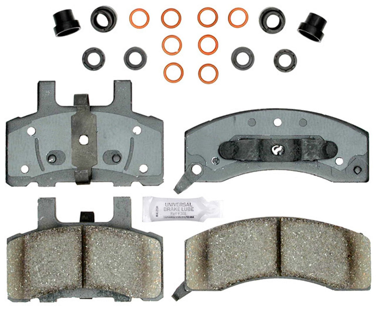 ACDelco Gold 17D370CH (88927918) Ceramic Front Disc Brake Pad Set