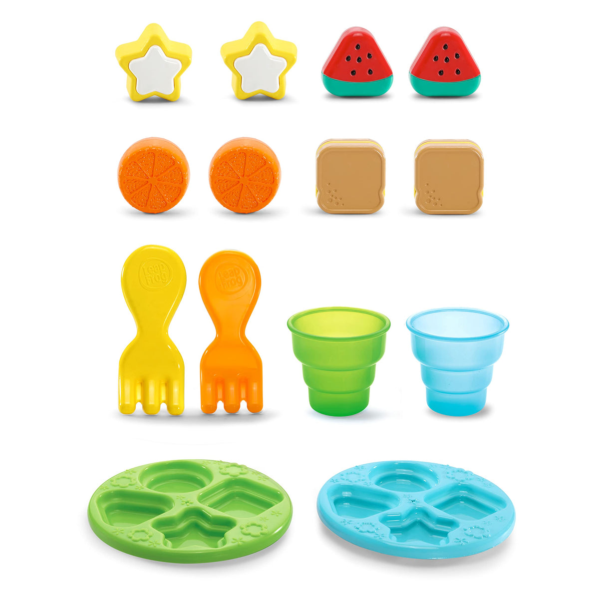 LeapFrog Shapes and Sharing Picnic Basket (Frustration Free Packaging), Yellow
