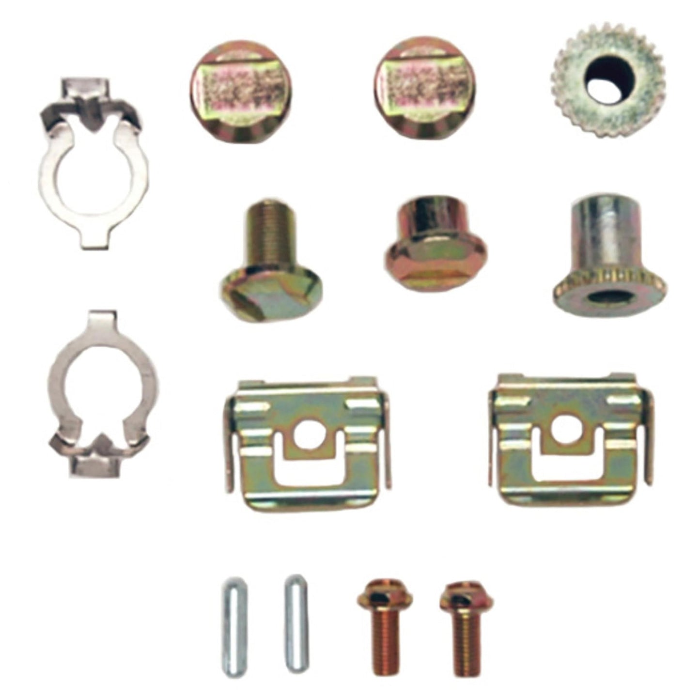 ACDelco Professional 18K1626 Rear Parking Brake Hardware Kit with Clips, Adjusters, Pins, Bolts, and Grease