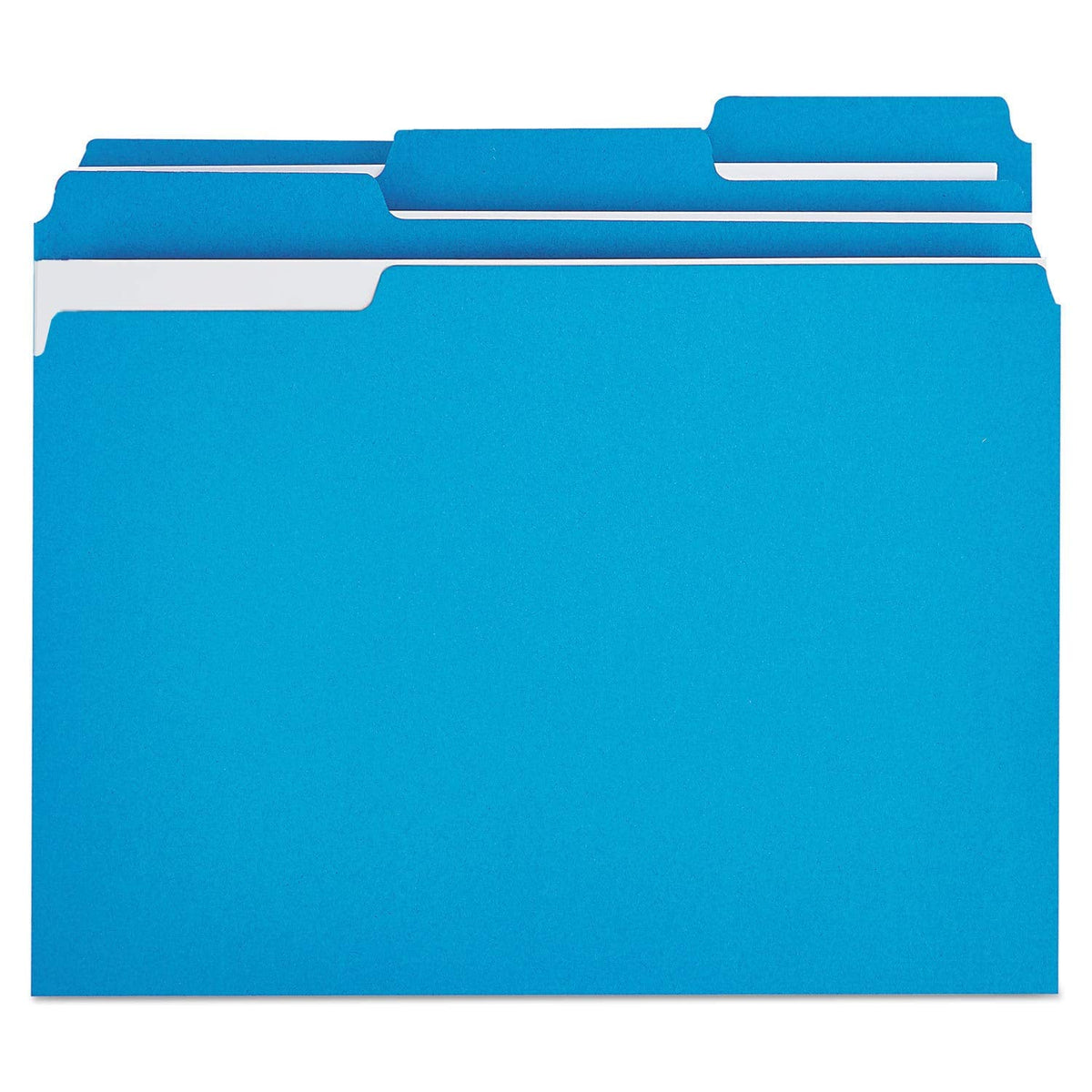 Universal Colored Top Tab File Folders