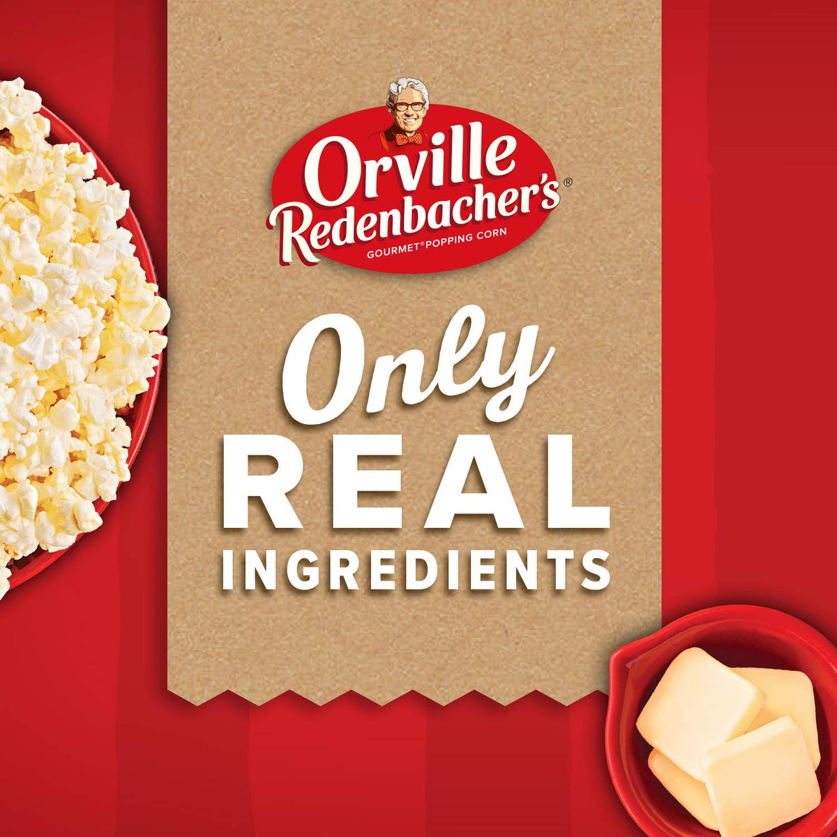 Orville Redenbacher's Microwave Popcorn, Movie Theater Butter Flavor, 3.29 oz., 6-Count (6 Boxes)