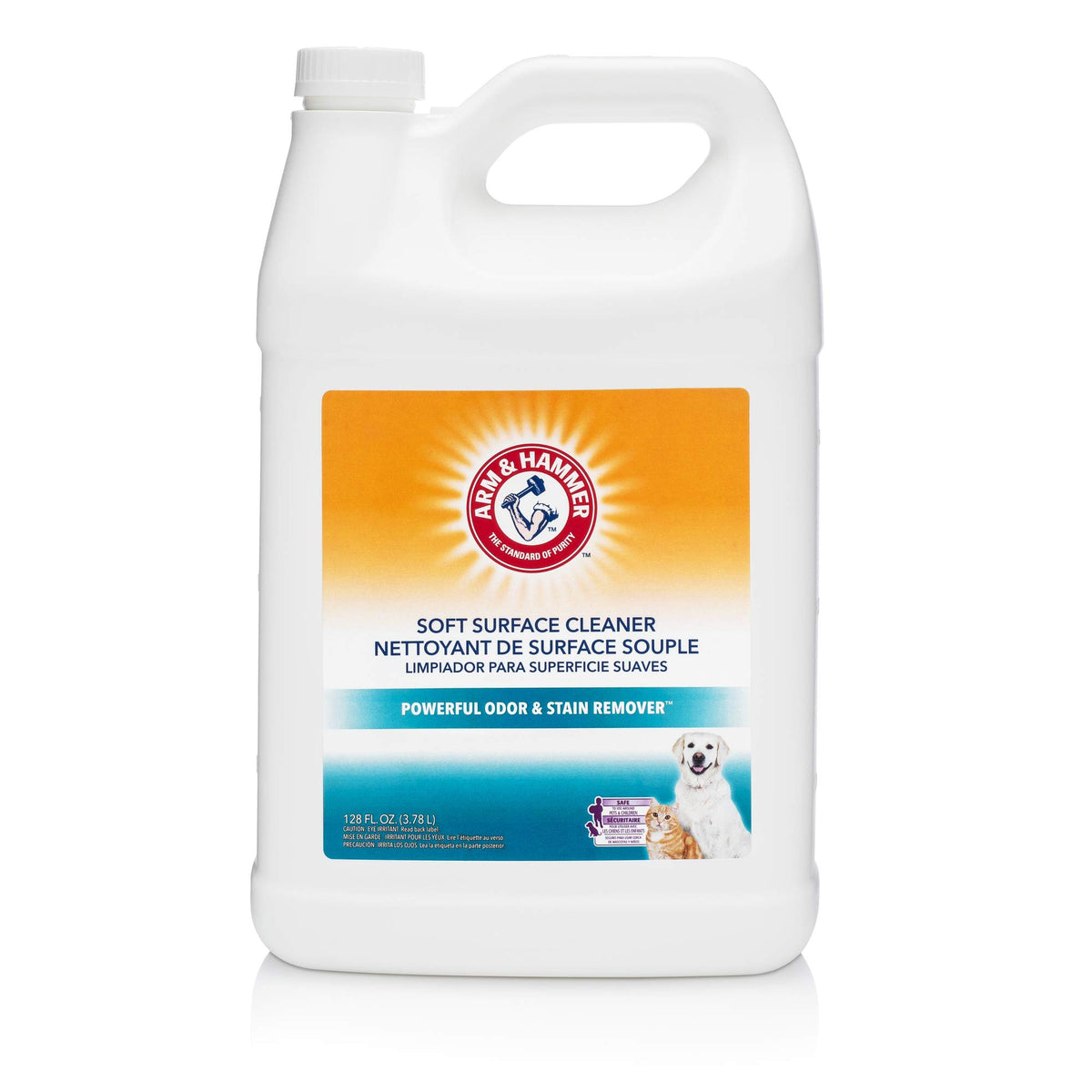 Arm & Hammer PET Fresh Soft Surface Cleaner-128oz, 128oz Refill