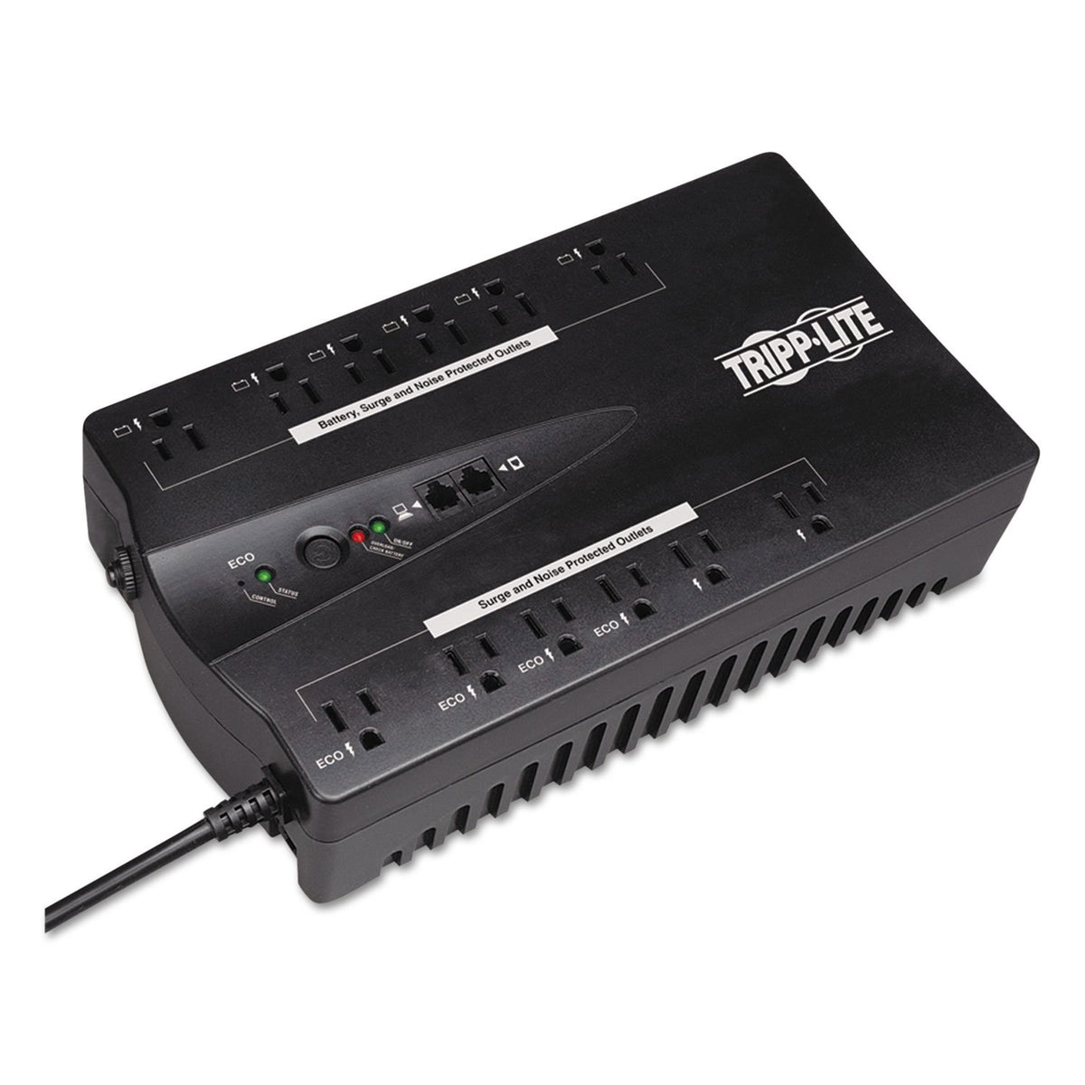 Tripp Lite ECO750UPS Desktop UPS System, 12 Outlets, 750 VA, 420 J