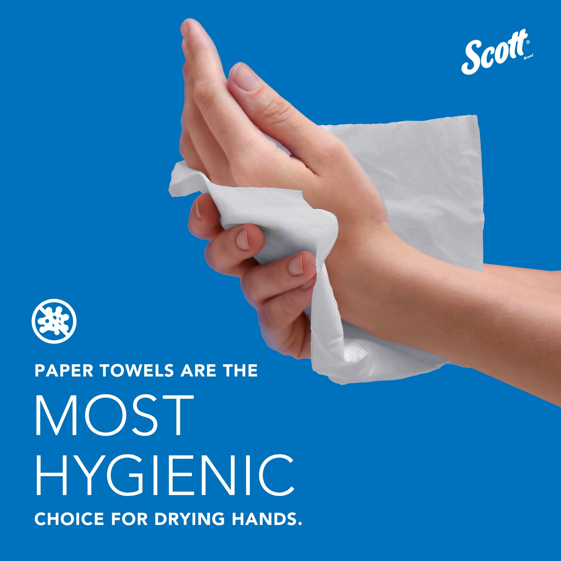ScottÂ® Universal 100% Recycled Fiber Hard Roll Paper Towels, Bulk (01052), 1.5" Core, with Absorbency Pockets, White (800'/Roll, 12 Rolls/Case, 9,600'/Case)
