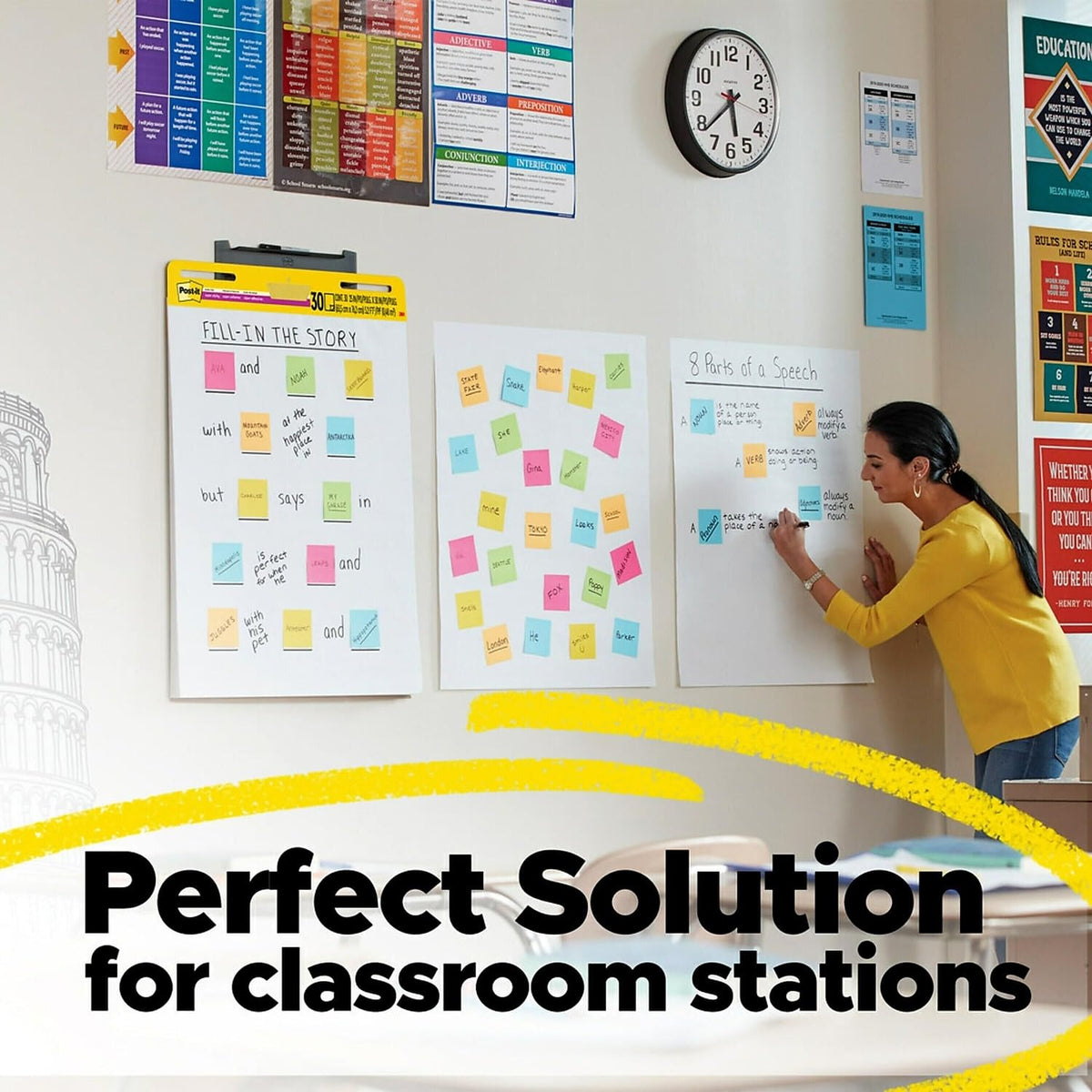 Post-it® Post it Super Sticky Mini Easel Pad