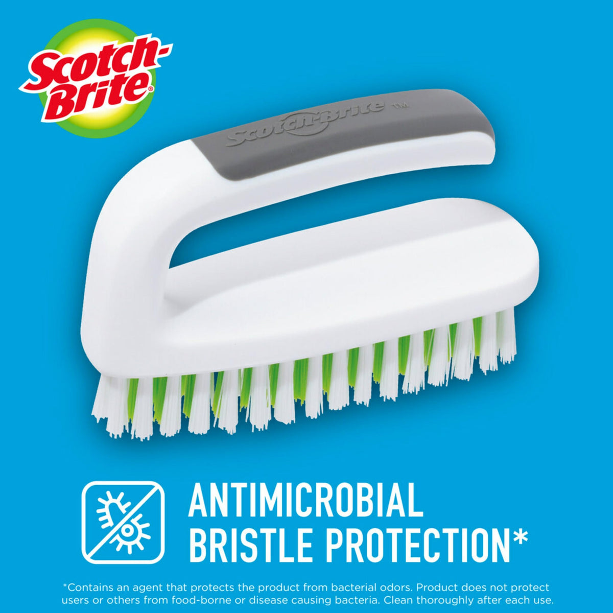 Scotch-Brite Hand & Nail Brush (6 Brushes Total)