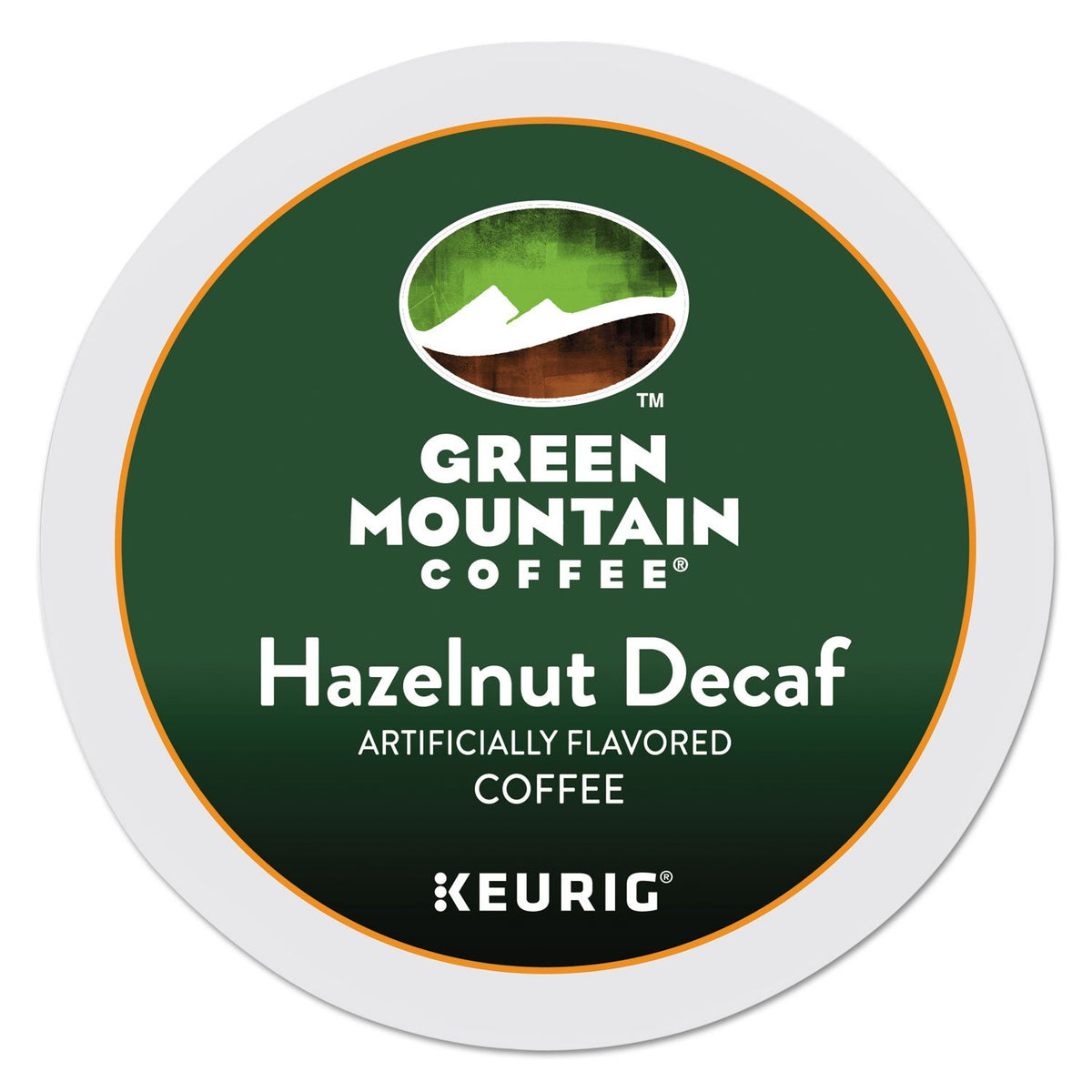 Green Mountain Coffee Hazelnut Decaf, Light Roasted, K-Cup Portion Pack for Keurig K-Cup Brewers, 24-Count
