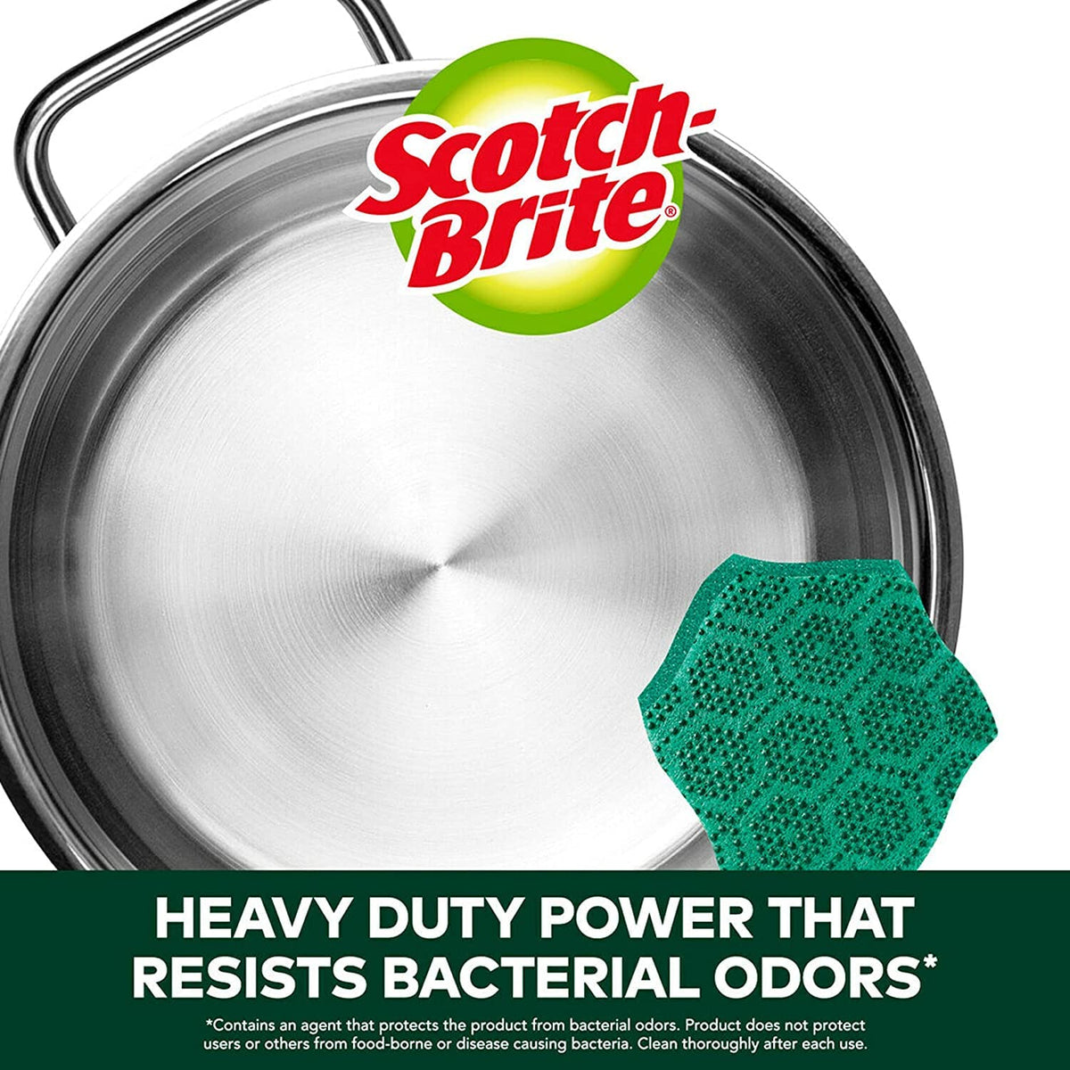 3M Scotch-Brite Heavy-Duty Scrub Sponge 6 ea