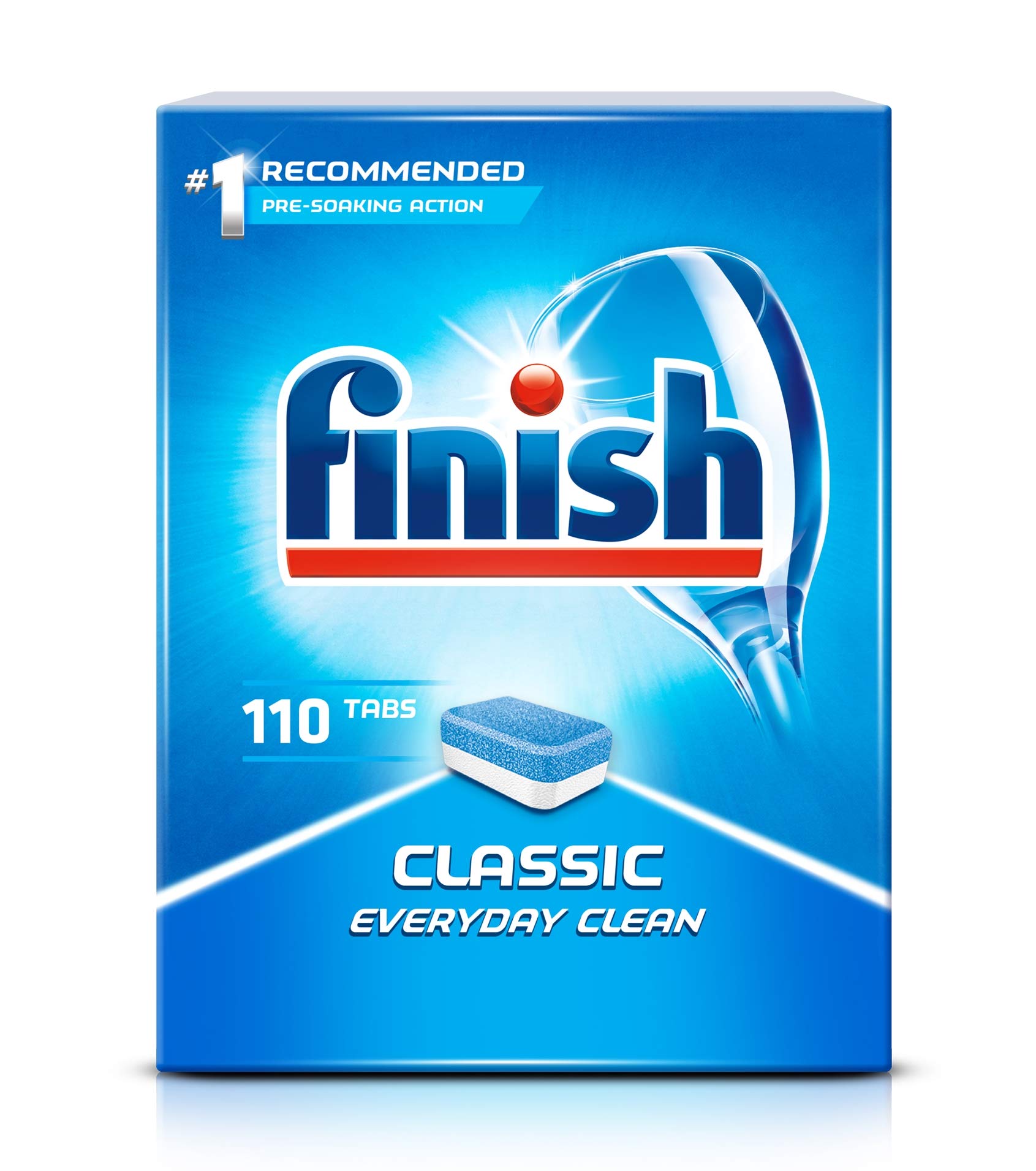 Finish Classic Dishwasher Tablets 110 Pieces -Pack Size 1