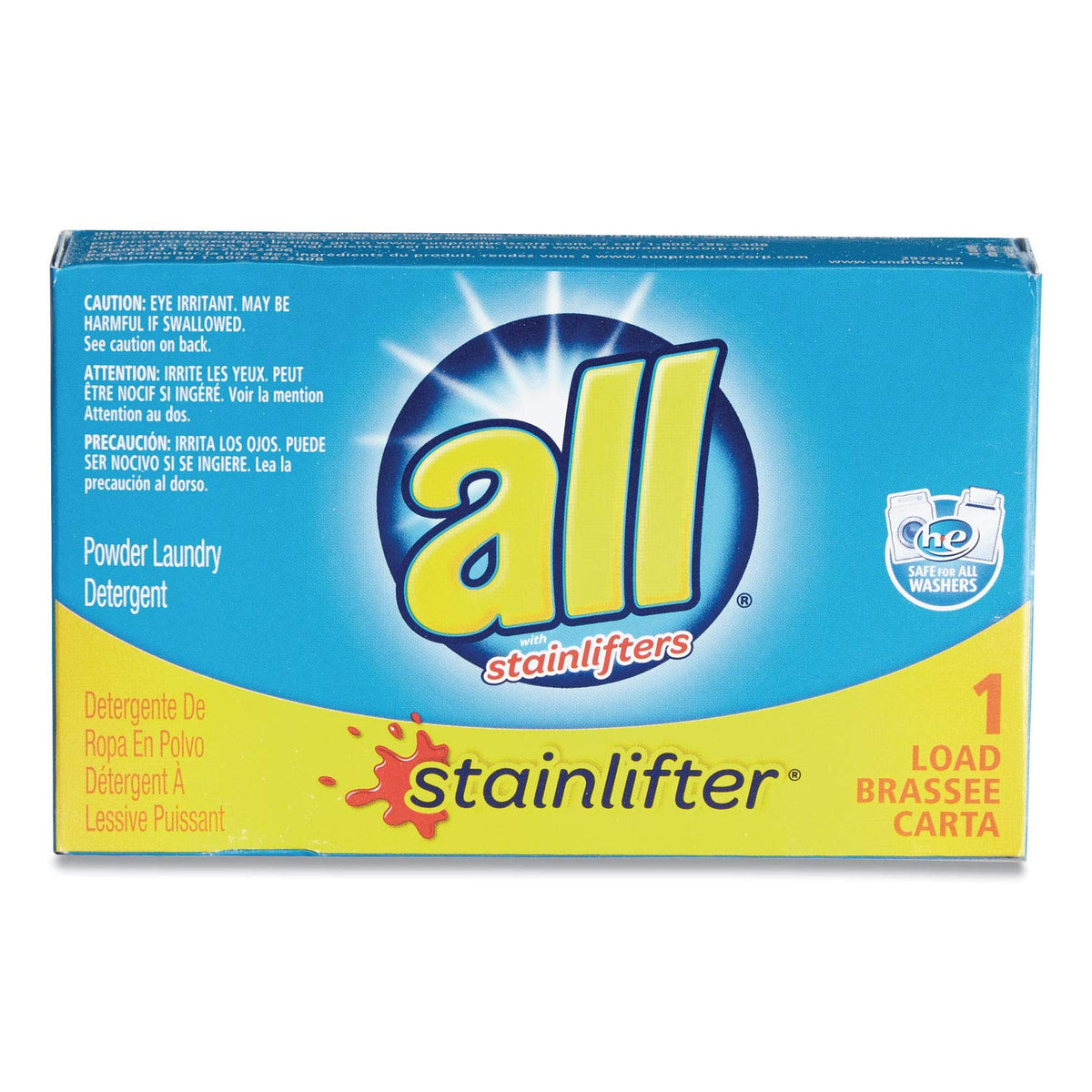 All Ultra He Coin-Vending Powder Laundry Detergent, 1 Load