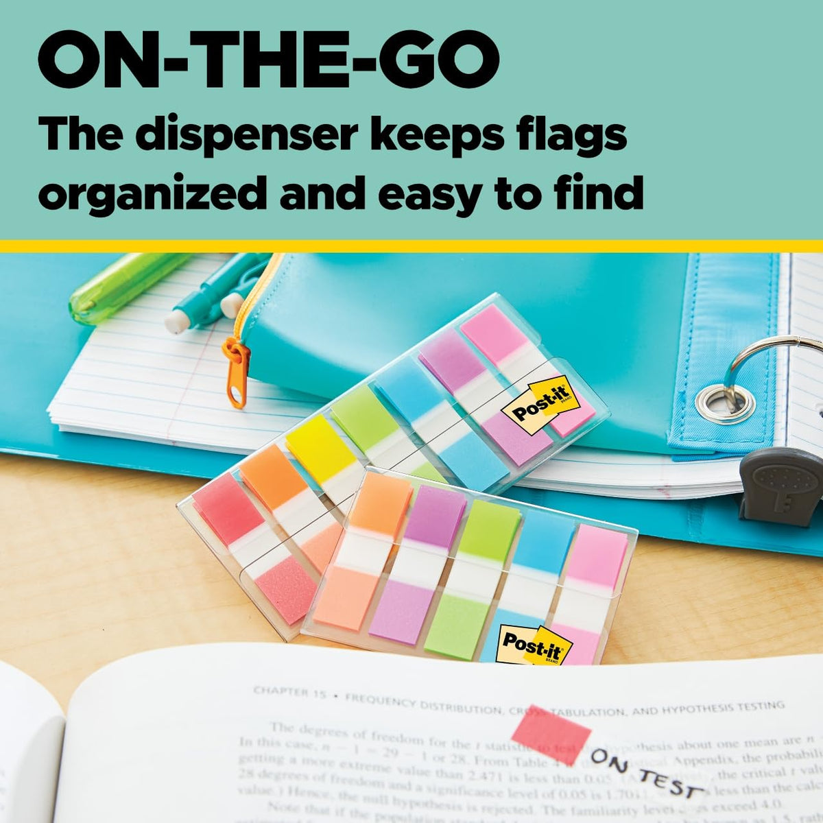 Post-it Flags and Tabs Value Pack, Ultimate Business and Study Pack, 956 Various Flags for Organization (683-AVP-SIOC)