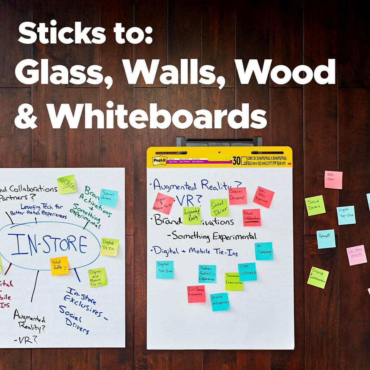 Post-it® Post it Super Sticky Mini Easel Pad