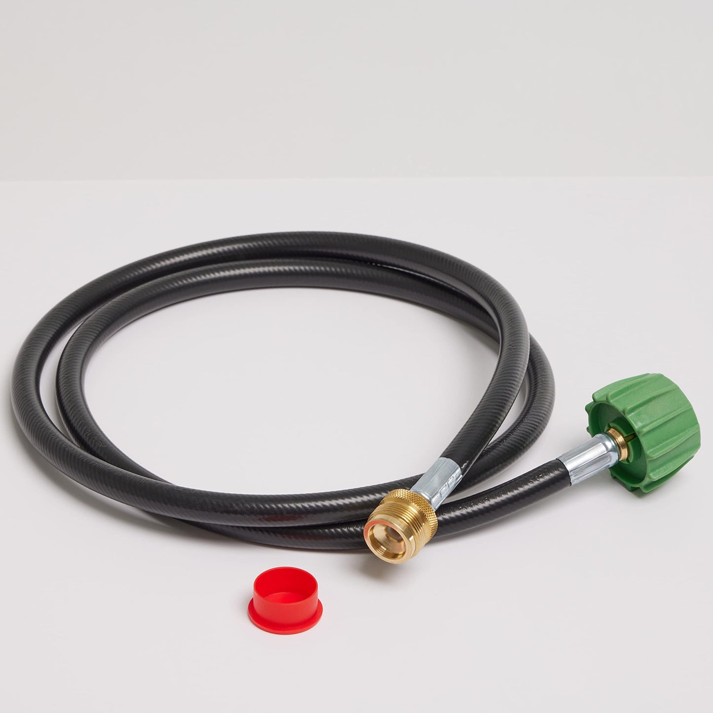 Coleman High-Pressure Propane Gas Hose and Adapter 5 Foot Type 1 Fitting or POL Fitting Available Use with Grills Stoves Lanterns Heaters and More