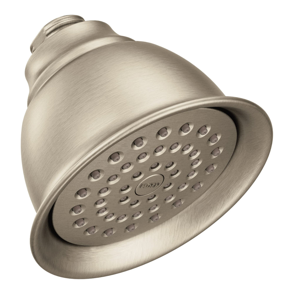 Moen Moenflo XL Brushed Nickel Single Function Showerhead, 6302BN