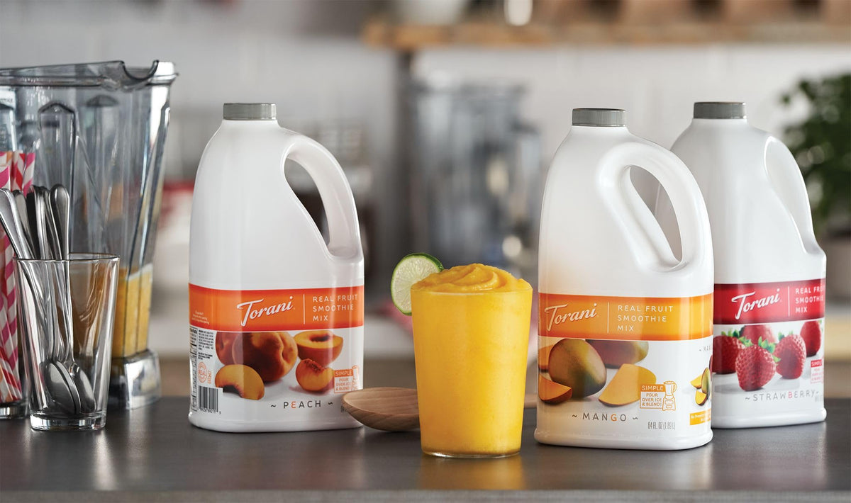 Torani Real Fruit Smoothie Mix, Mango, 64 Ounce