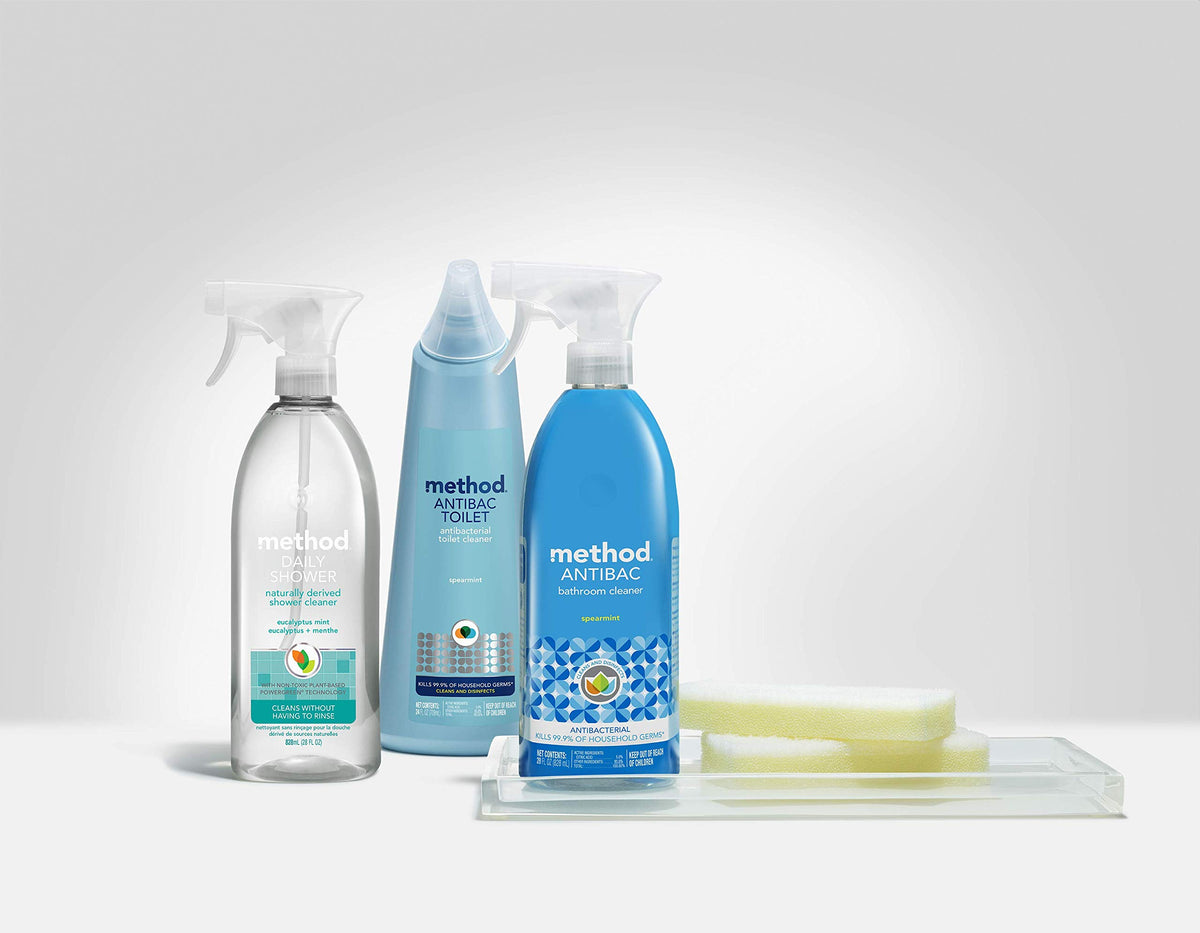Method Bathroom Cleaner, Eucalyptus Mint, 28 Ounce, (Pack of 2)