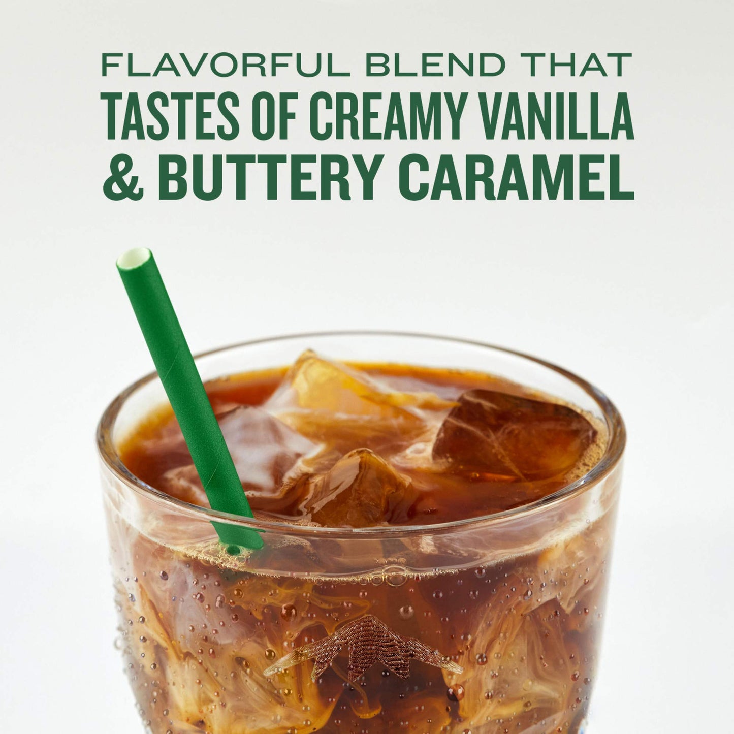 Green Mountain Coffee Roasters ICED Vanilla Caramel, Single Serve Keurig K-Cup Pods, Flavored Iced Coffee, 12 Count