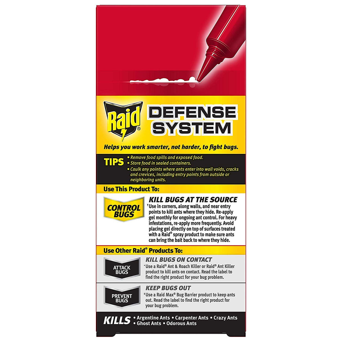 Raid Ant Gel Precision Bait,1.06 Ounce (Pack of 3)