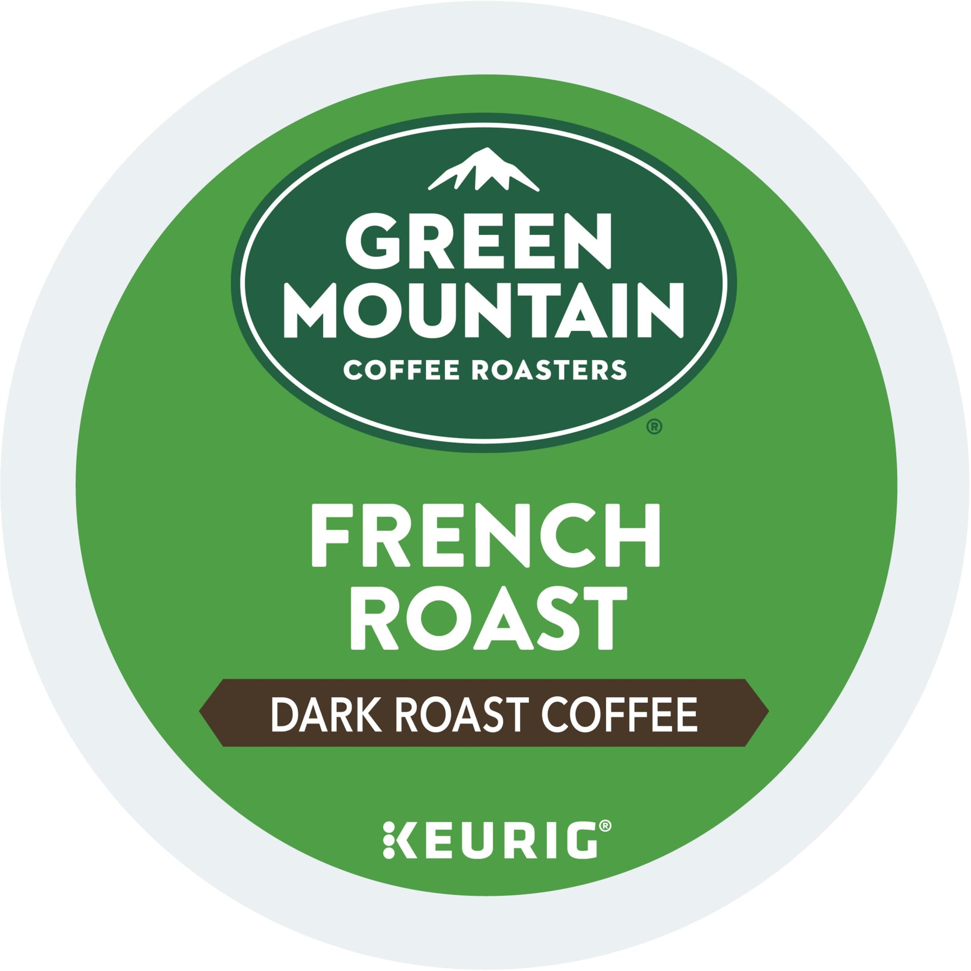 Green Mountain Coffee Roasters French Roast Keurig K-Cup Pods, Dark Roast Coffee, 72 Count