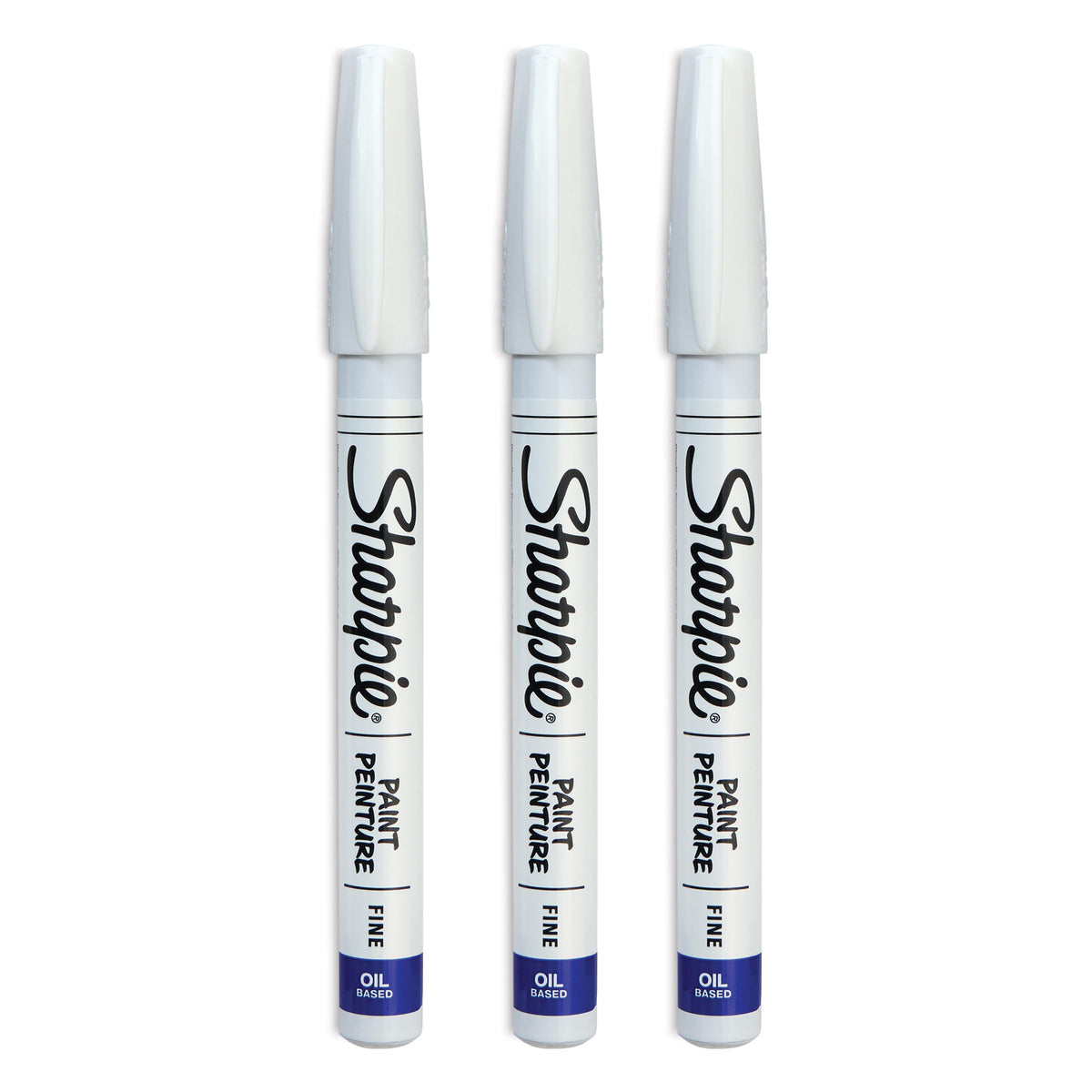 Sharpie Permanent Paint Marker, Fine Point [Set of 3]