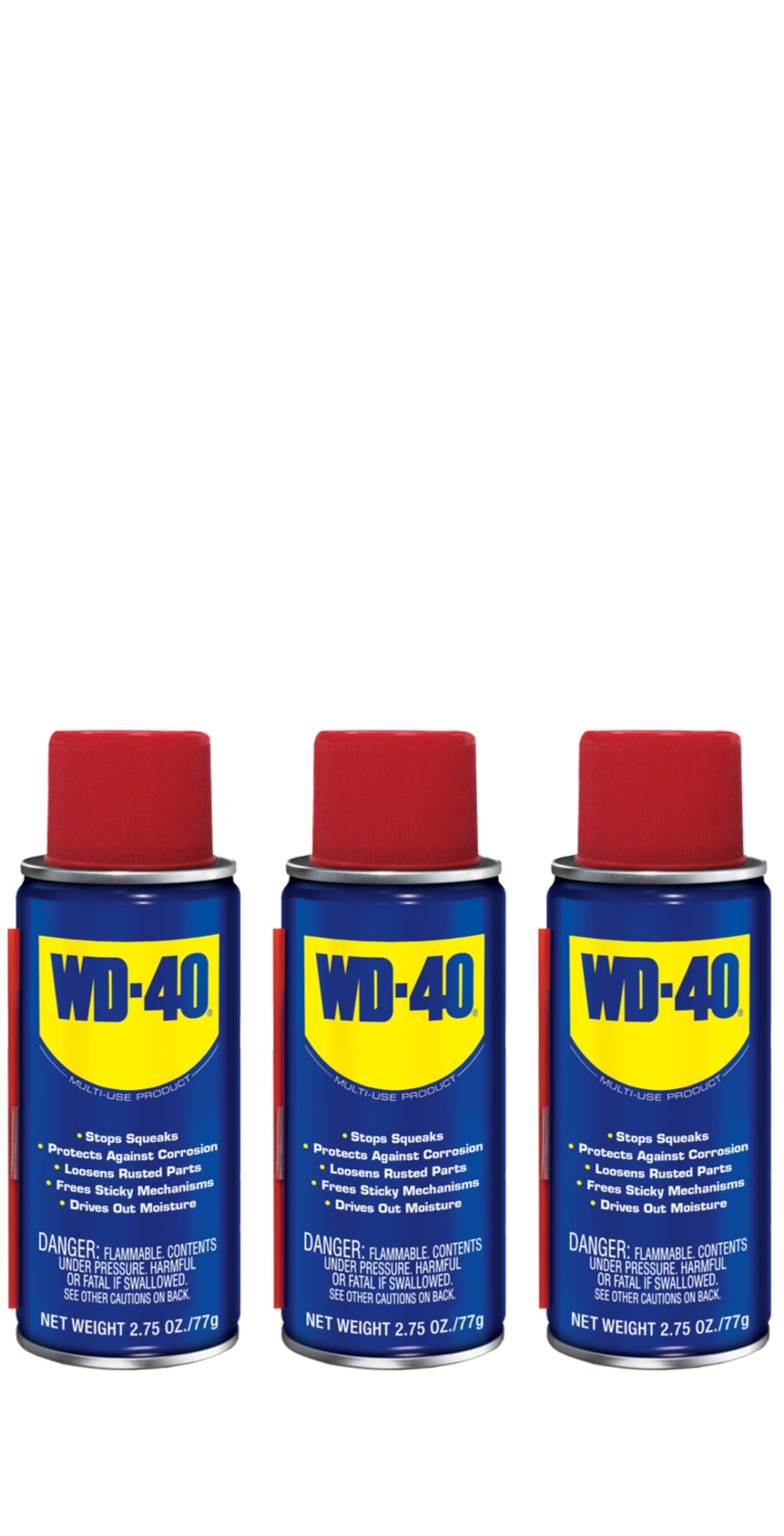 WD-40 Original Formula, Multi-Use Product, 2.75 OZ [3-Pack]