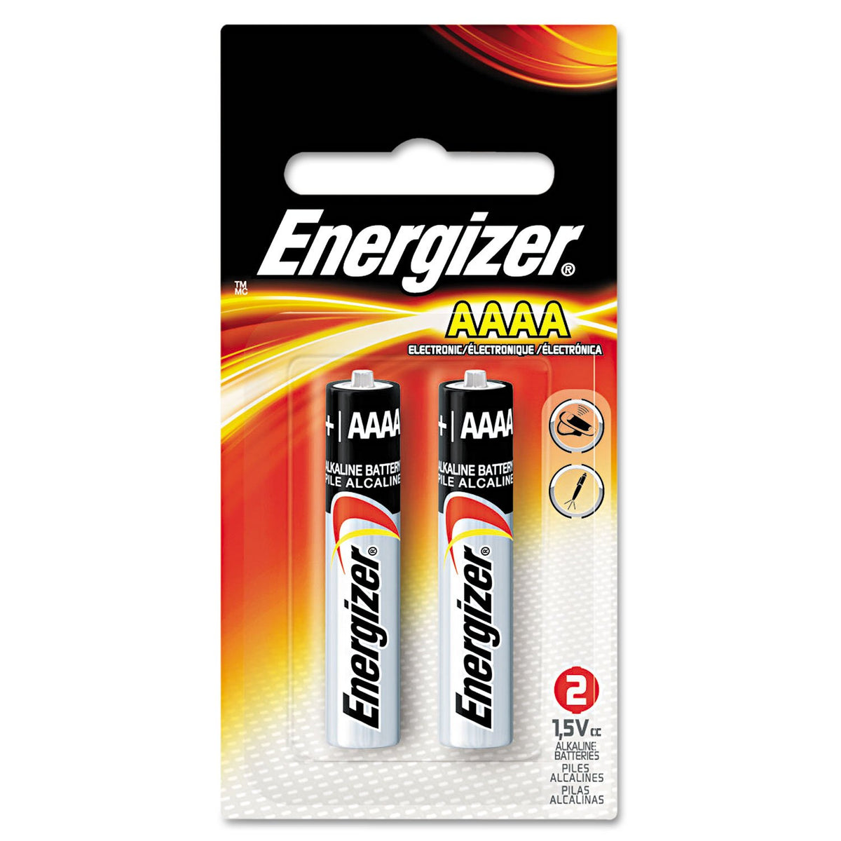 Energizer E96BP2 Energizer Alkaline Battery,"AAAA" Size, 2/PK