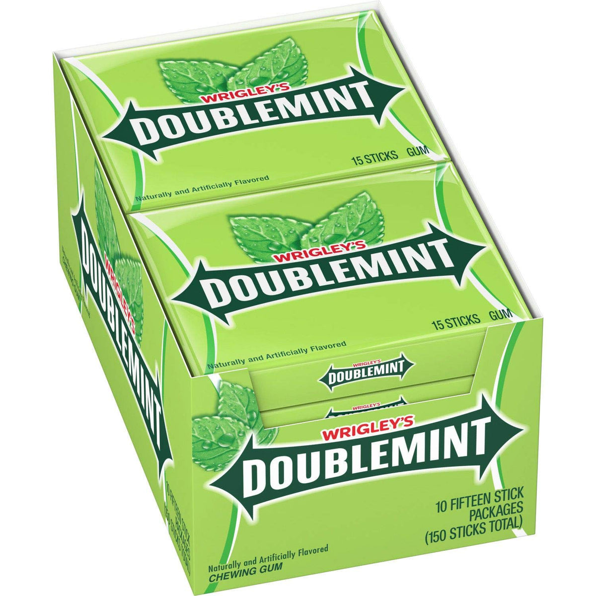 Wrigley's Doublemint Gum - 10/15ct