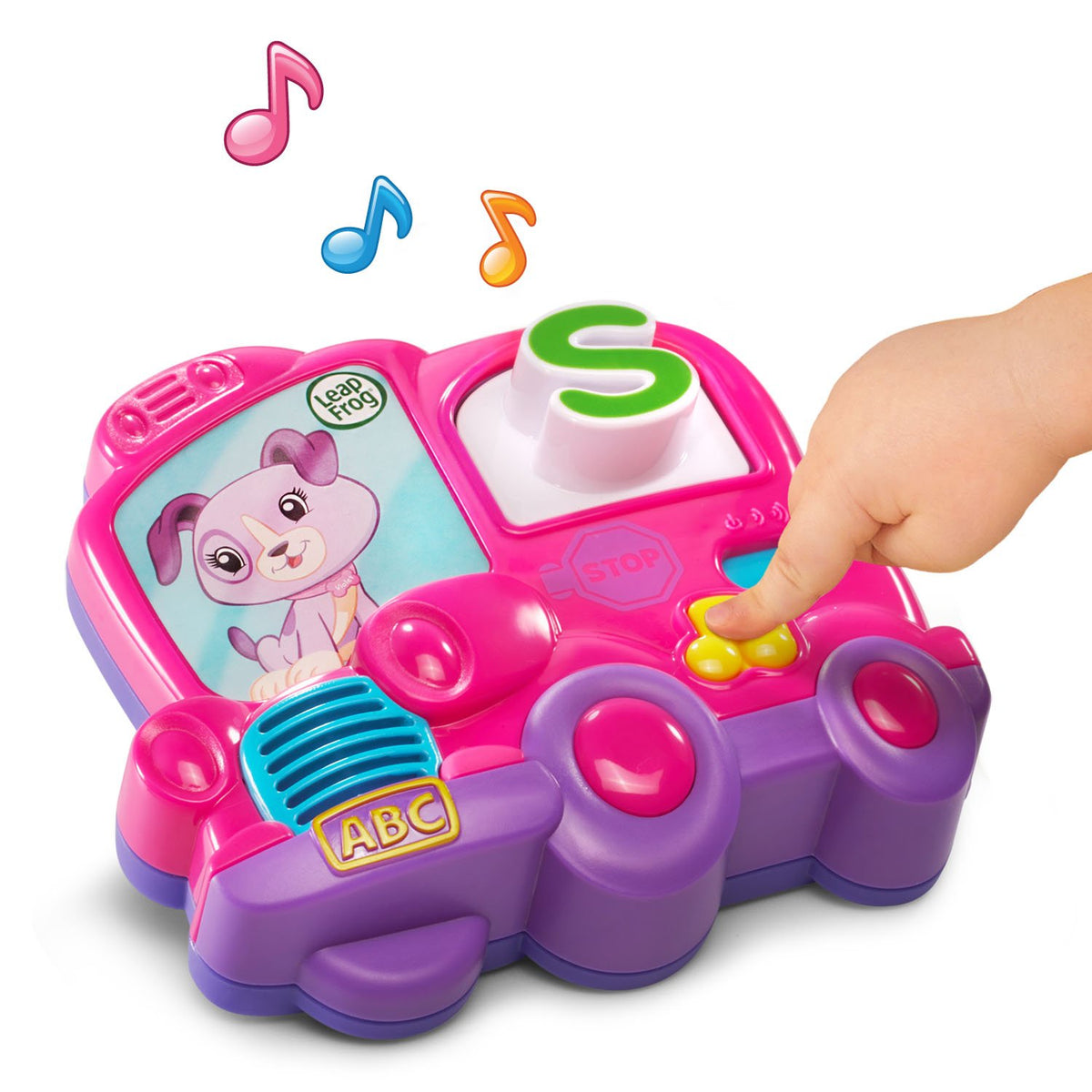 LeapFrog Fridge Phonics Magnetic Letter Set, Pink