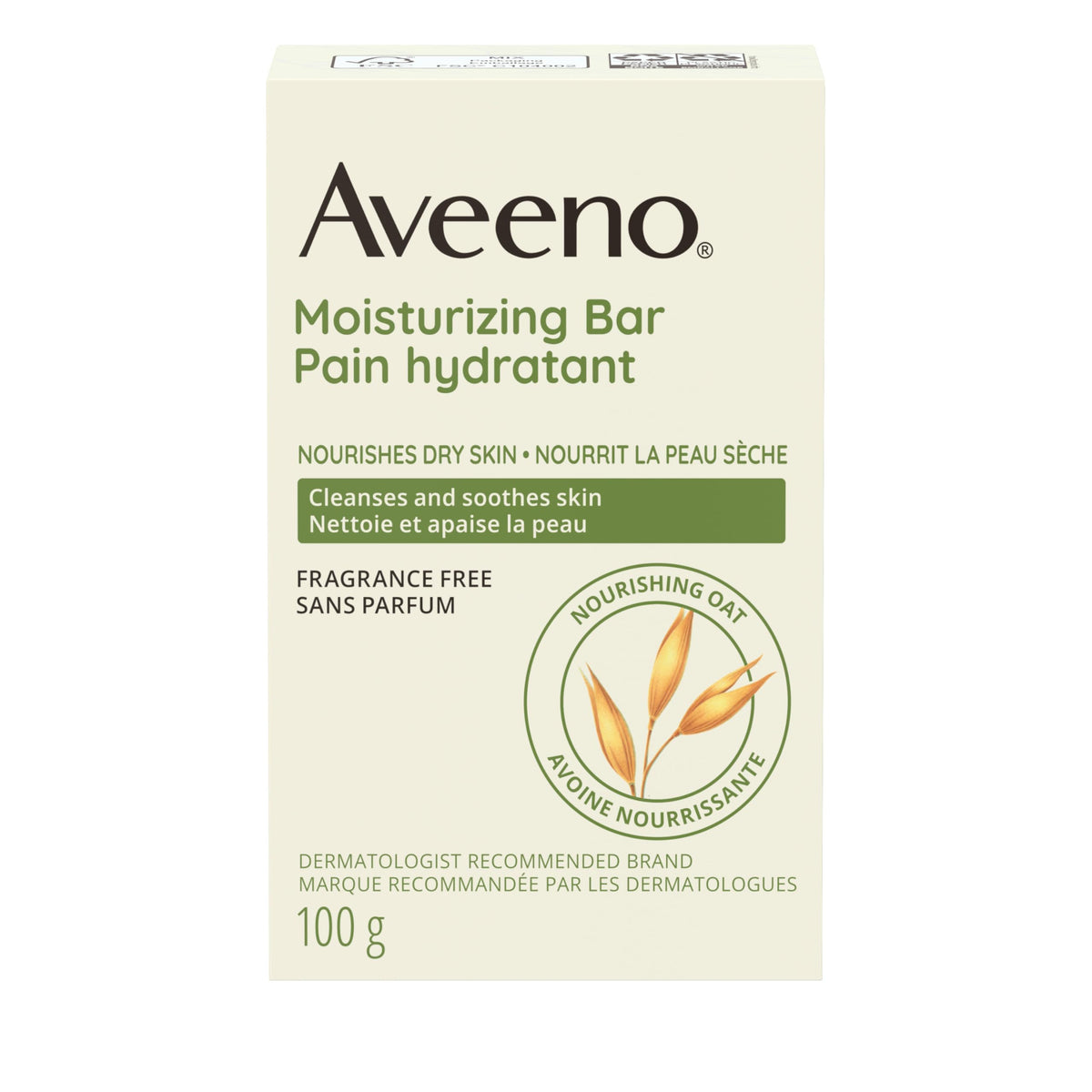 AVEENO Naturals Moisturizing Bar for Dry Skin 3.50 oz