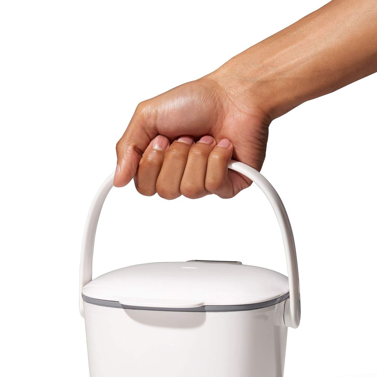 OXO Good Grips Easy-Clean Compost Bin, White - 0.75 GAL