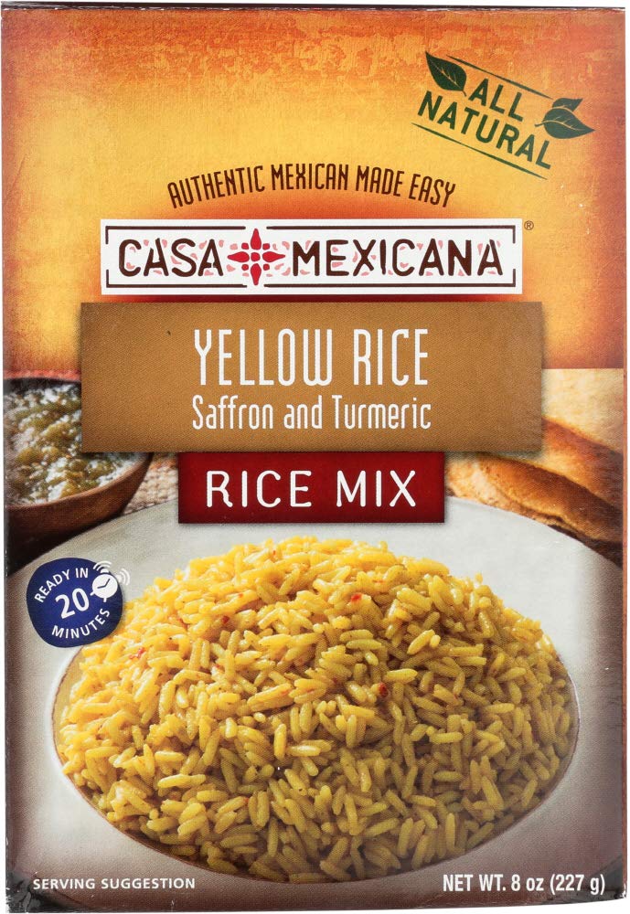 Casa Mexicana Yellow Rice, Saffron and Turmeric
