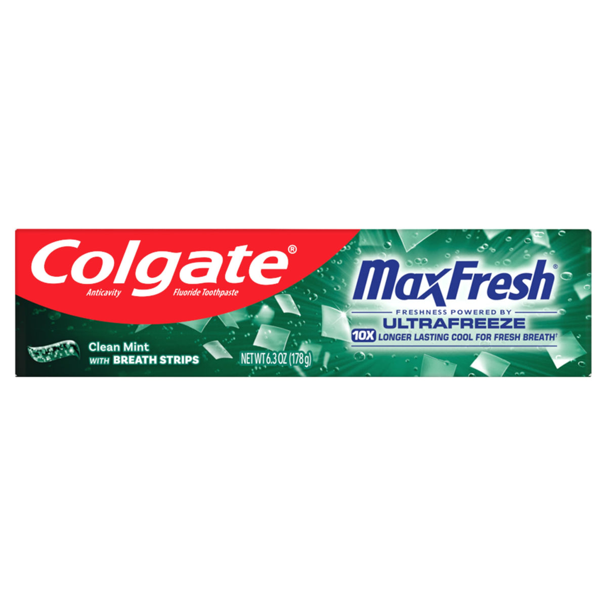 Colgate MaxFresh Clean Mint Toothpaste, 6.3 oz