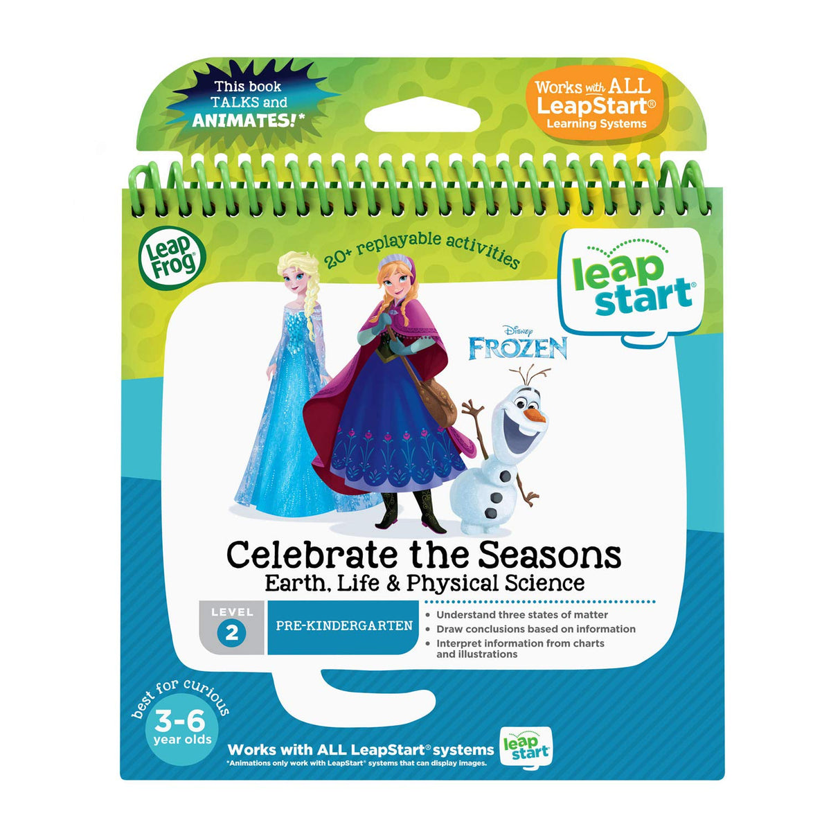 LeapFrog LeapStart Frozen Celebrate The Seasons