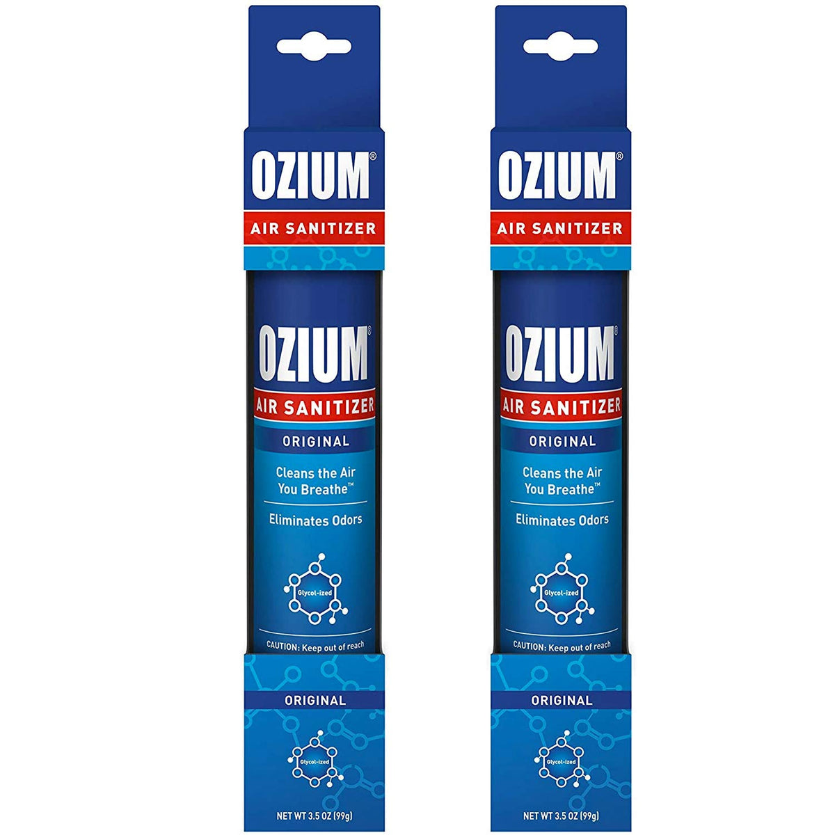 Ozium Air Sanitizer 3.5 oz Spray, Original (2)