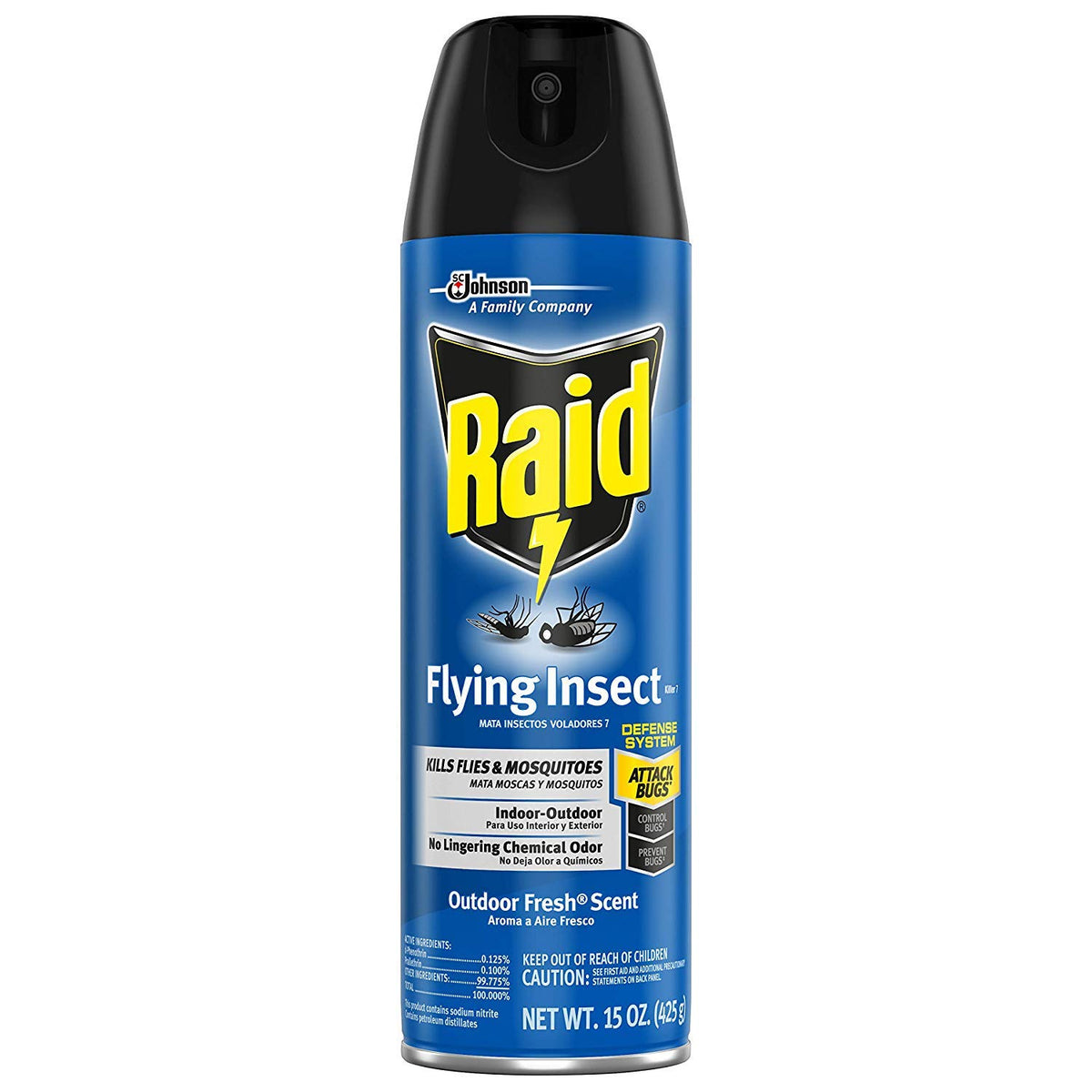 Raid Flying Insect Killer, 15 Ounce (Pack of 3)