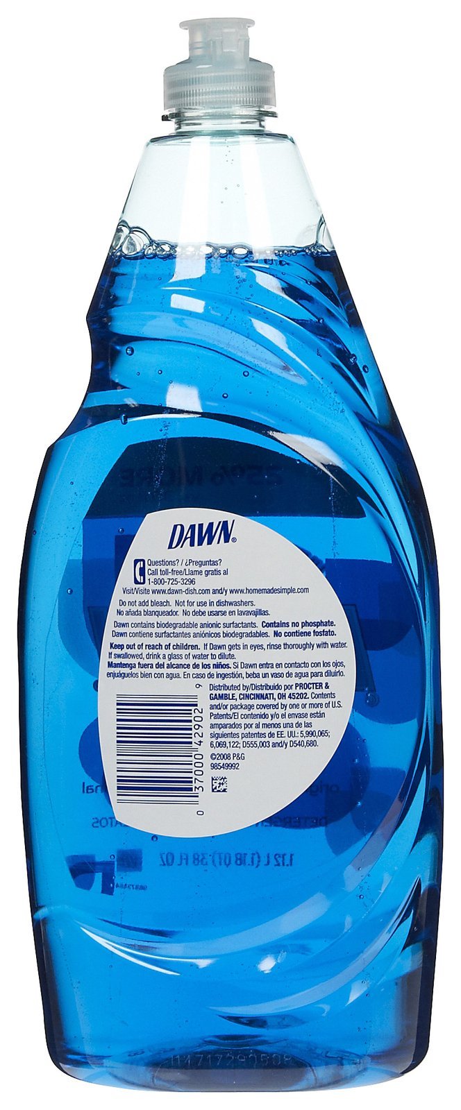 Dawn Ultra Dishwashing Liquid - 34.2 oz - Original - 2 pk