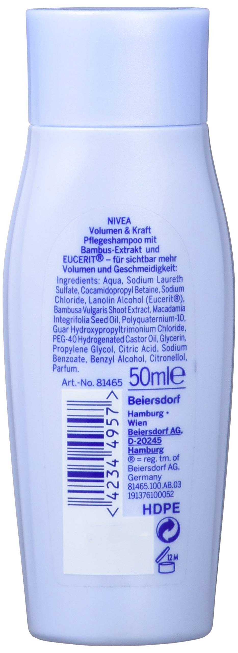 Nivea Hair Care Shampoo Volume & Strength