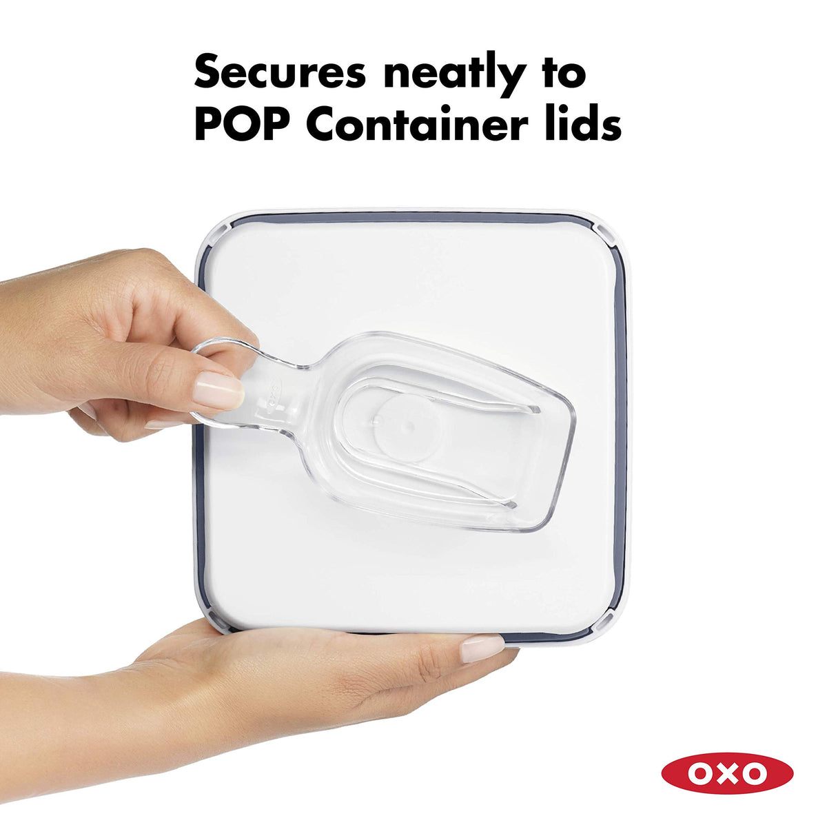 OXO Good Grips POP Container 1/2 Cup Scoop, Clear