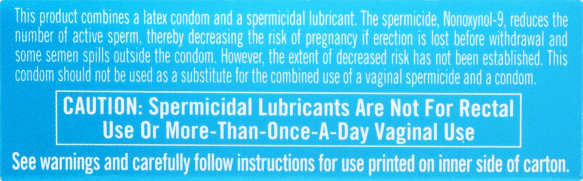 Trojan ENZ Spermicidal Lubricant (3 Latex Condoms)