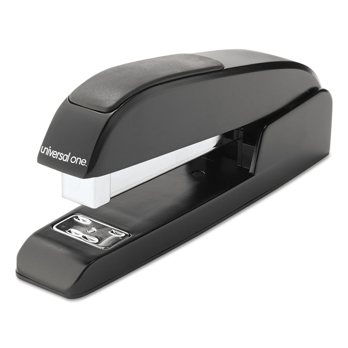 Universal UNV43138 Executive 20-Sheet Capacity Full-Strip Stapler - Black