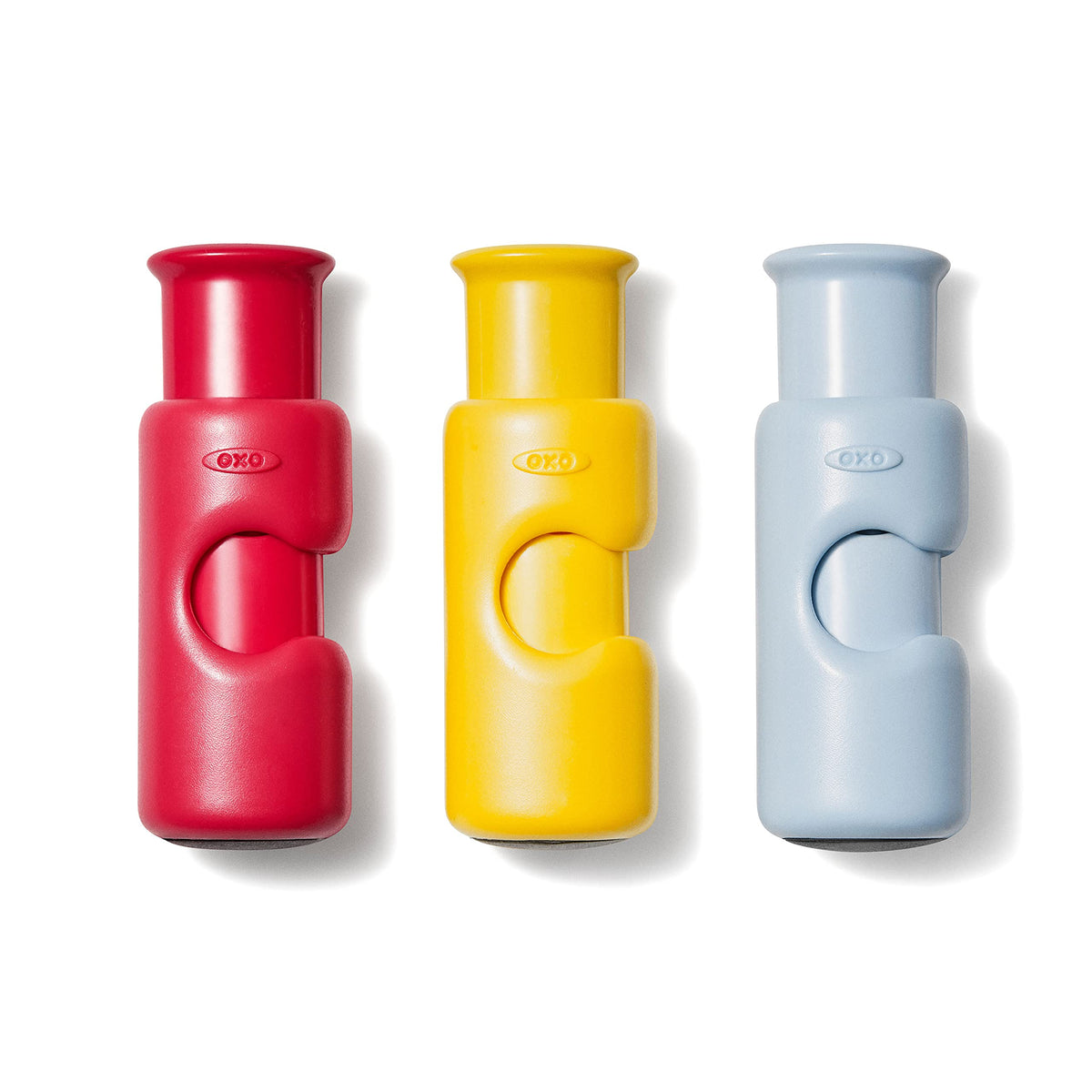 OXO Good Grips Collection Clip, 3 Piece Bag Cinch Set, Assorted