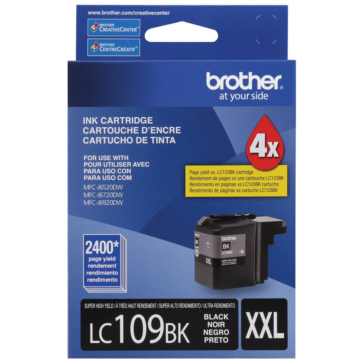 Brother Printer Ultra High Yield Inkjet Cartridge - Black (LC109BK)