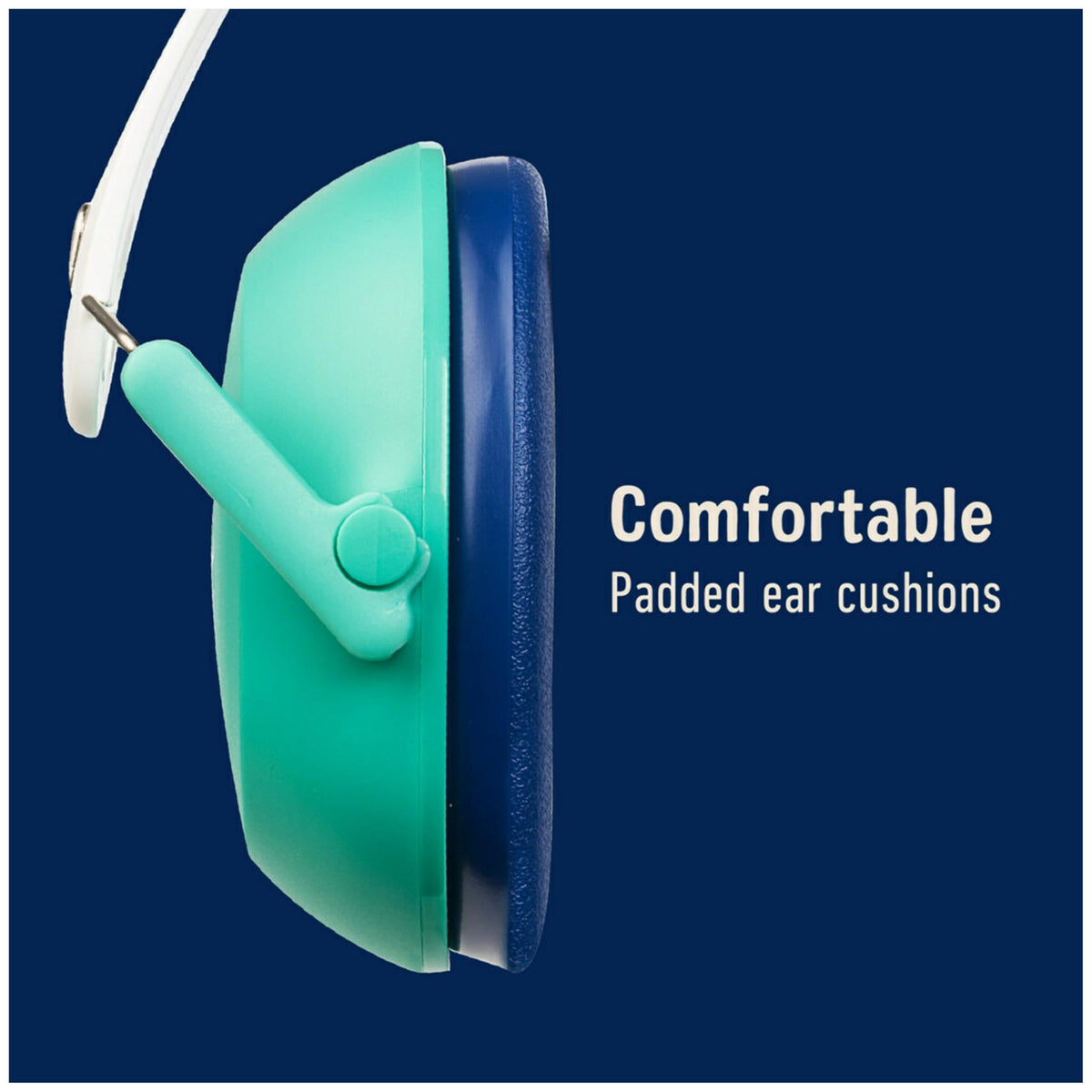 3M Kids Hearing Protection, Kids Ear Protection with Adjustable Headband, 22dB Noise Reduction Rating, Green